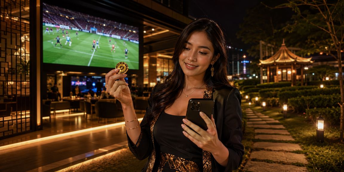 Pemain 309 menggunakan aplikasi Android untuk pertaruhan football di Johor Bahru