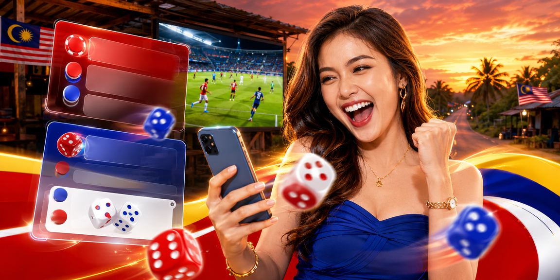 Permainan meja dadu popular Malaysia